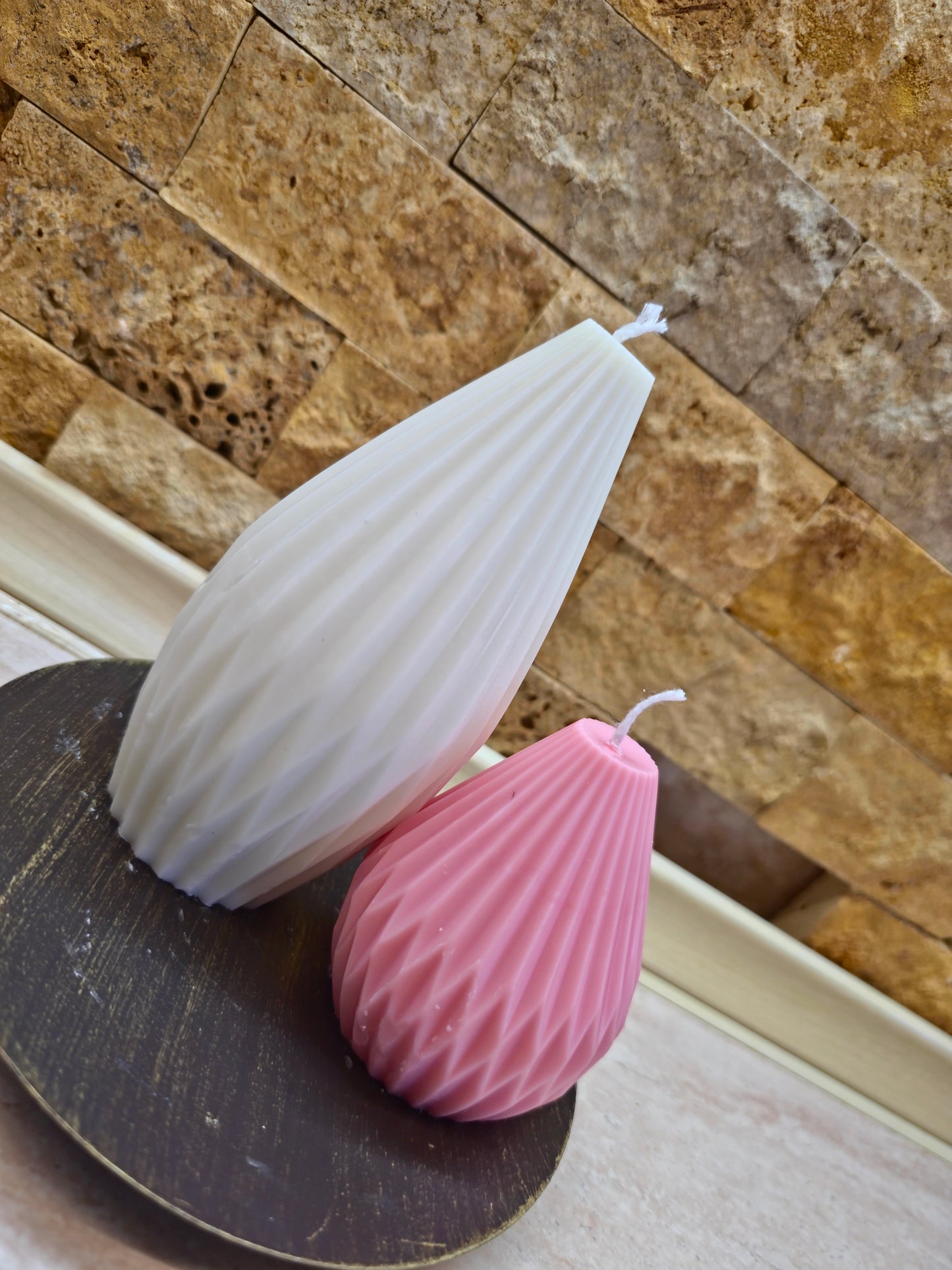 Lumânare handmade „Coloană de Lumină” – Cadoul ideal pentru orice ocazie