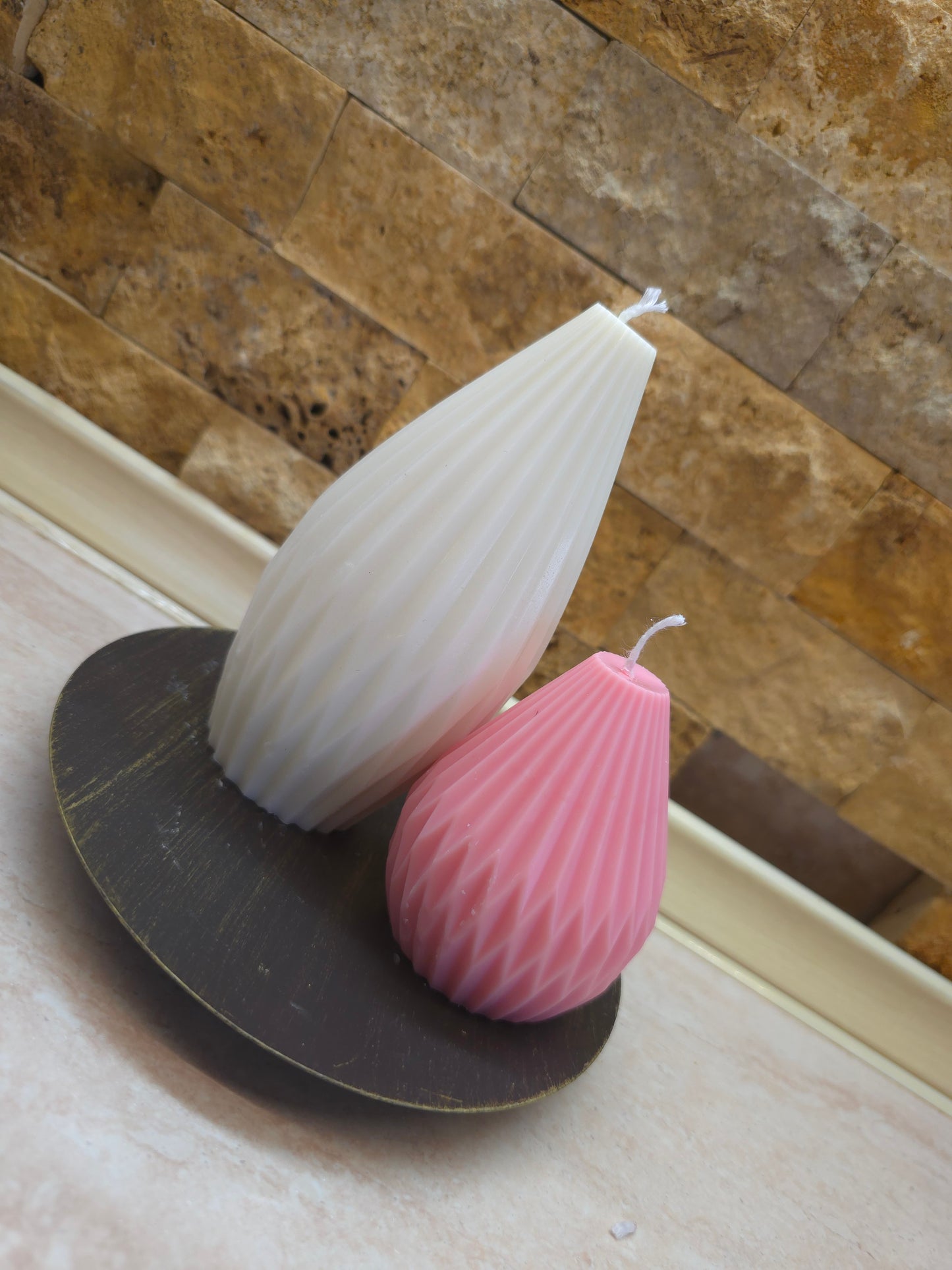 Lumânare handmade „Coloană de Lumină” – Cadoul ideal pentru orice ocazie
