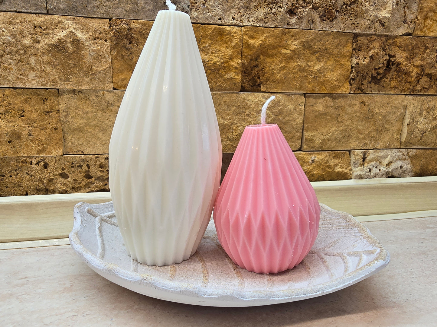 Lumânare handmade „Coloană de Lumină” – Cadoul ideal pentru orice ocazie