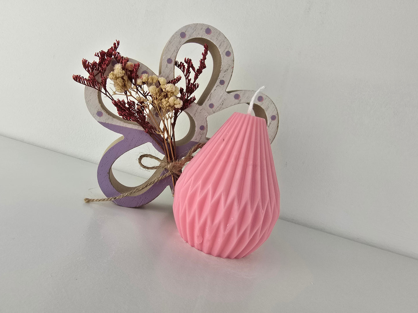 Lumânare handmade „Coloană de Lumină Aparte”