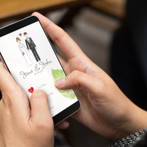 Invitație digitală de nuntă personalizată – elegantă & interactivă