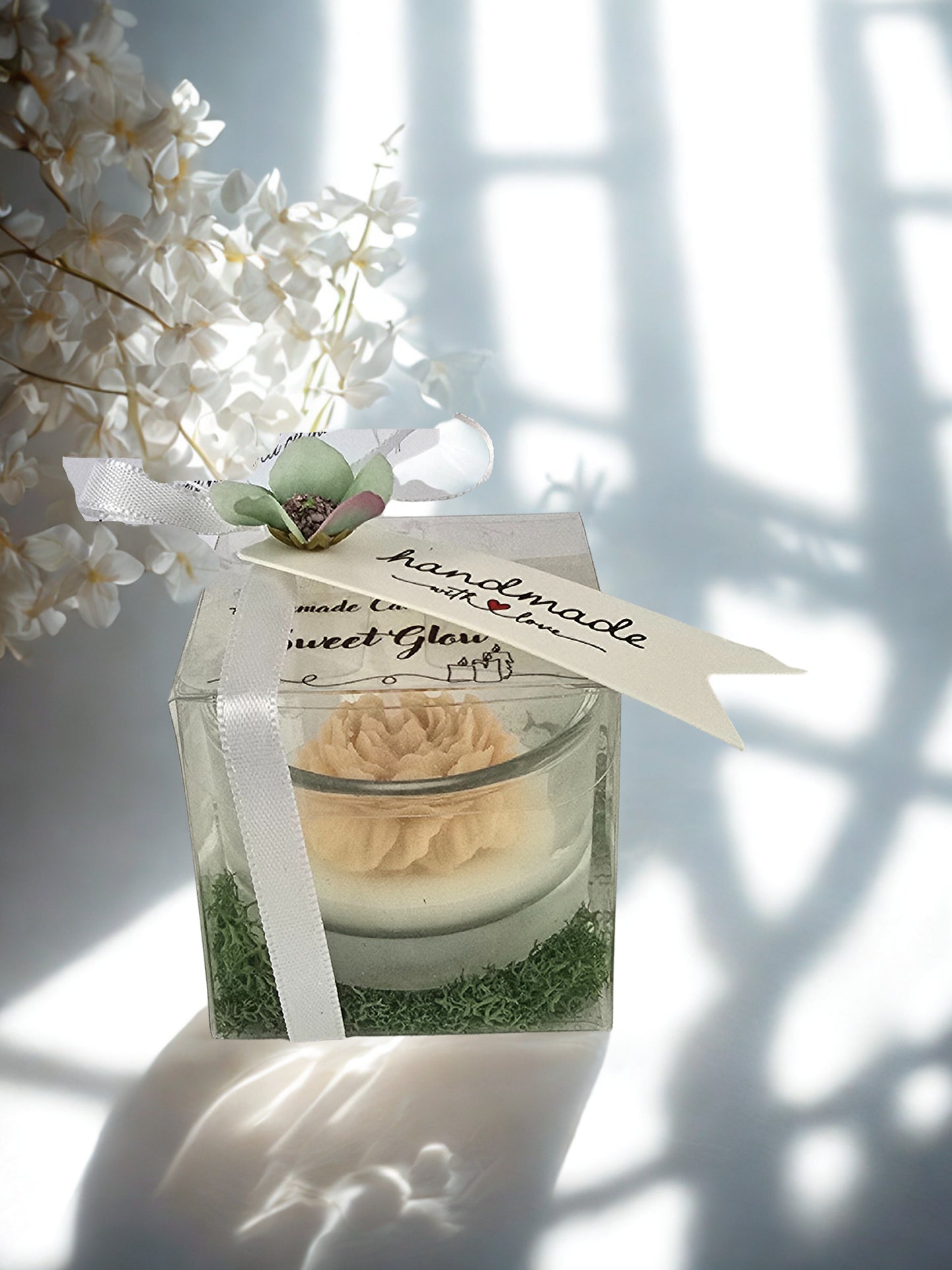 Lumânare parfumată handmade „Lumina Florii”