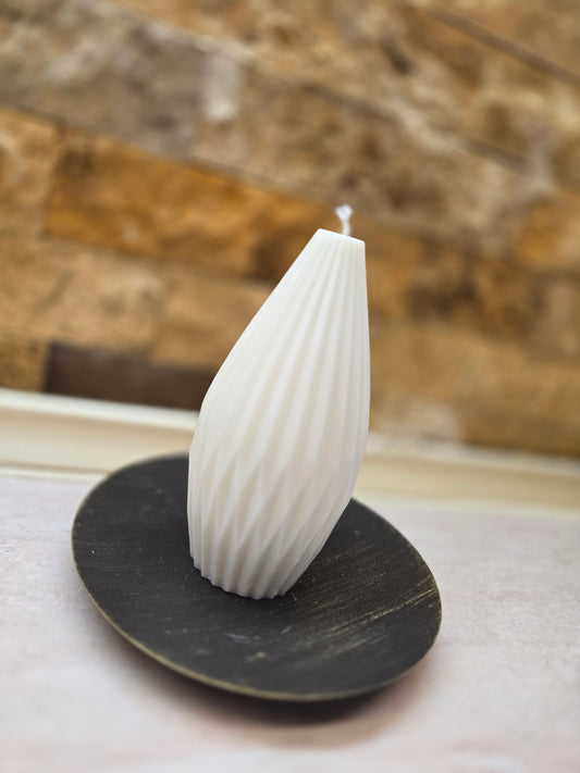 Handmade Pear-Shaped Wax Candle – A Unique Gift for Any Occasion