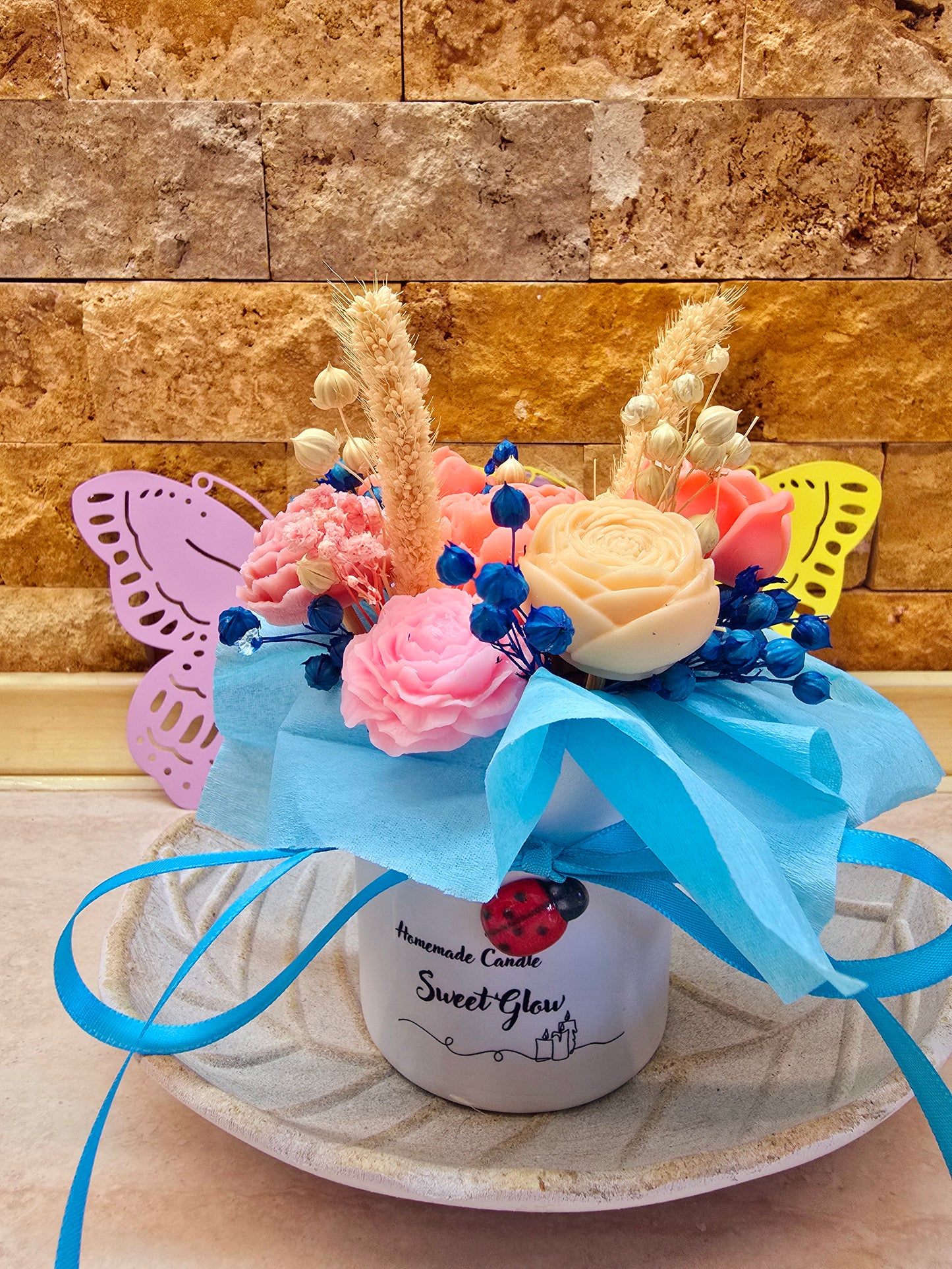 🌸 „Mini Bouquet d’Arôme” – Florile care nu se ofilesc