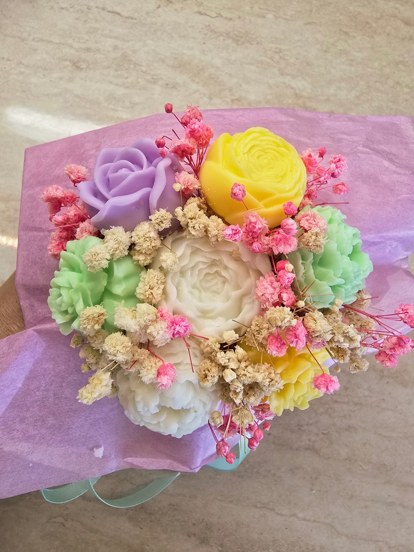 🌸 „Mini Bouquet d’Arôme” – Florile care nu se ofilesc
