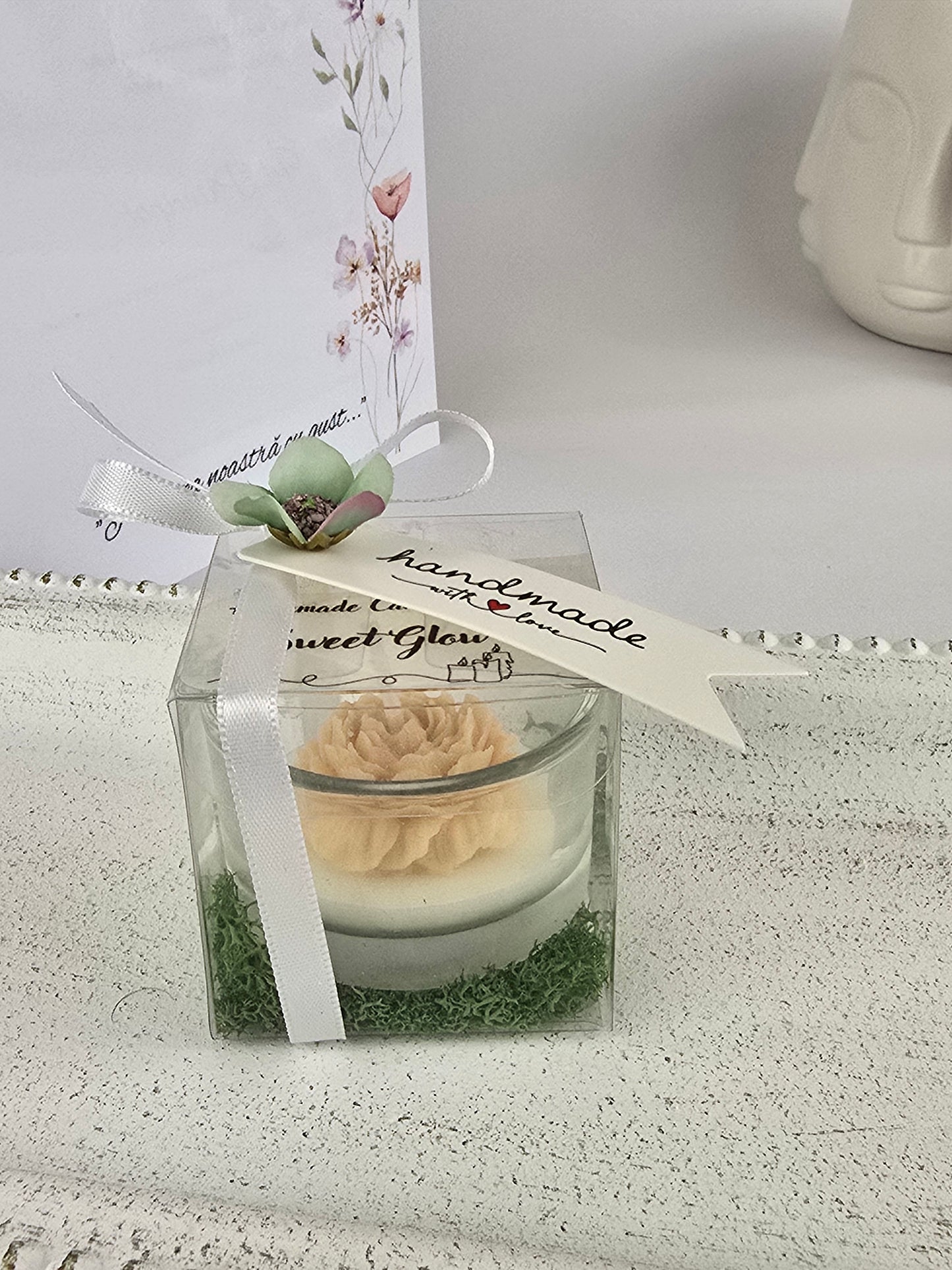 Lumânare parfumată handmade „Lumina Florii”