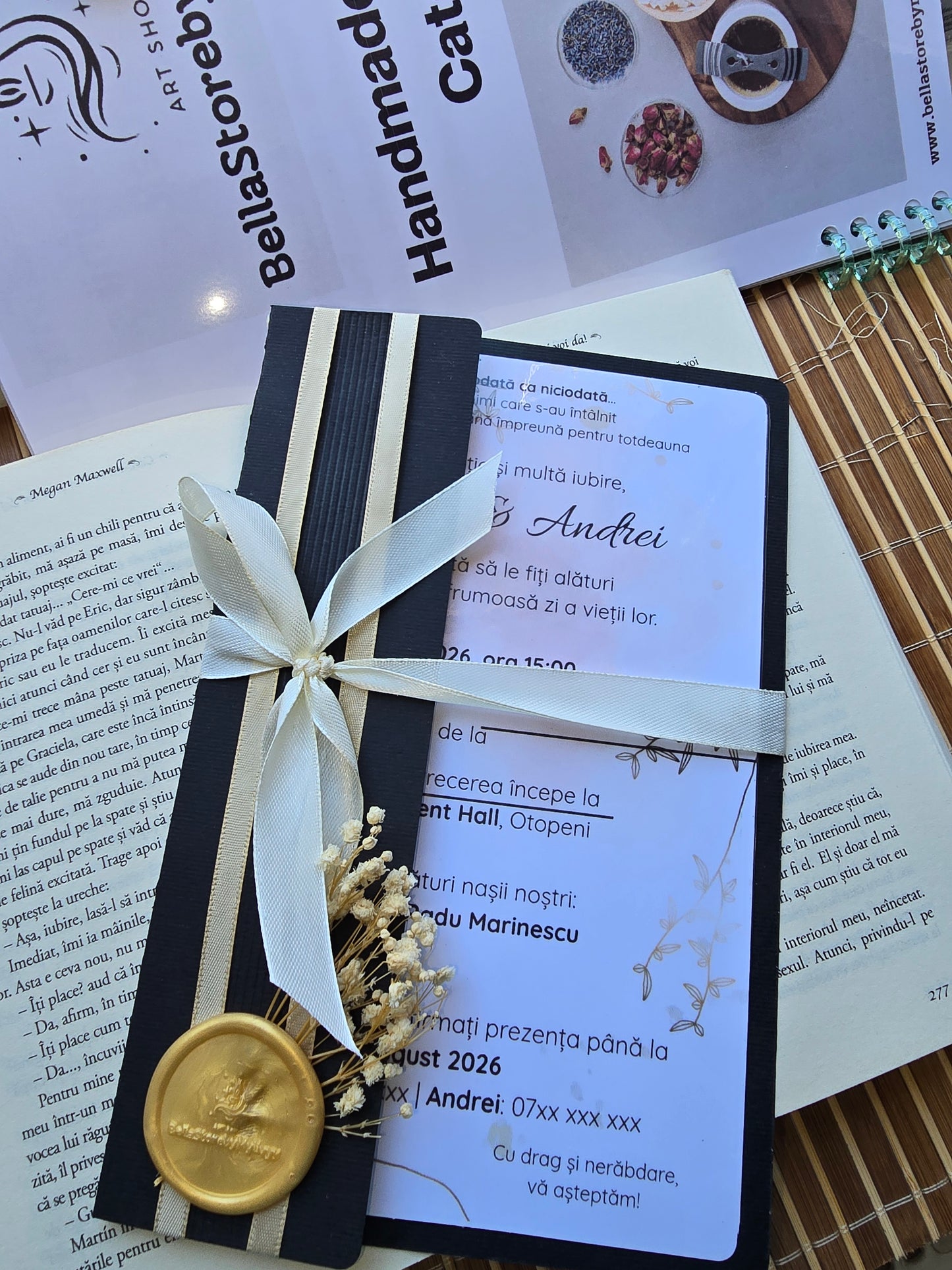 Invitație clasică elegantă
