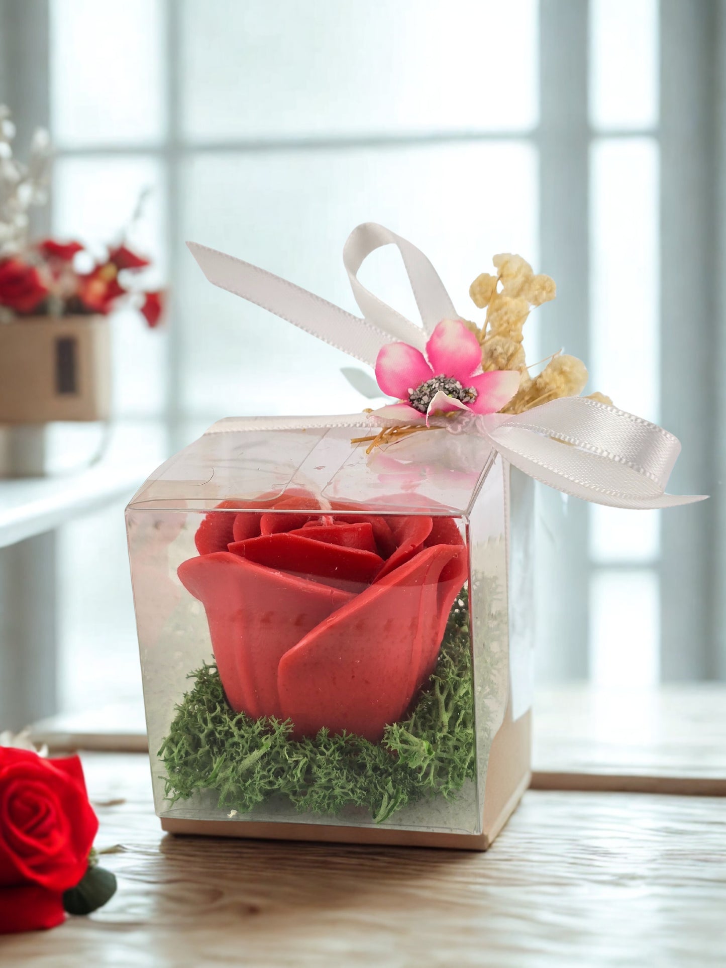 Lumânare Boboc de Trandafir